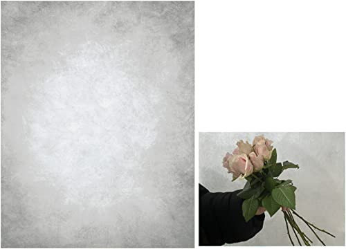 5x7ft Grey Portrait Photography Backdrops Solid Texture Abstract Photo