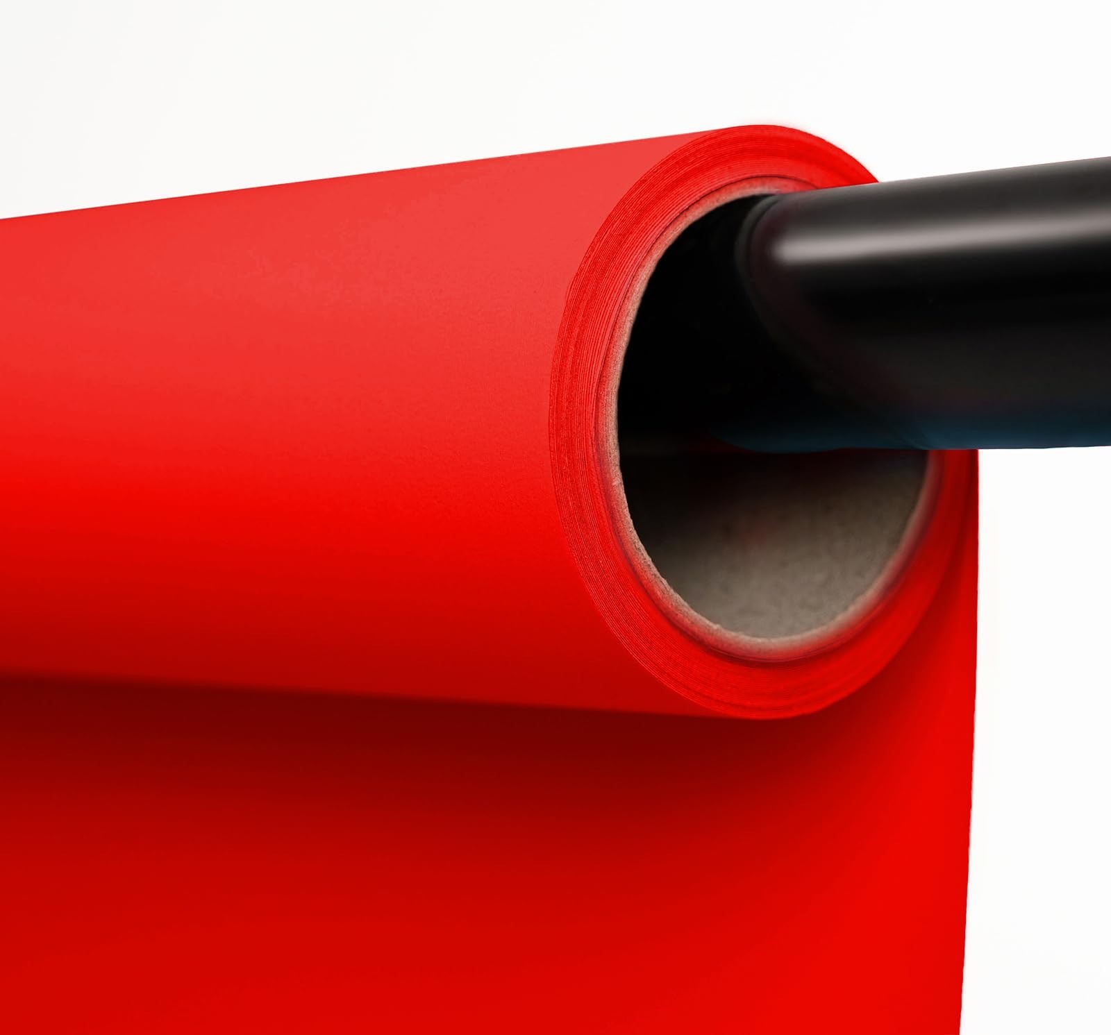 Seamless Red Paper Backdrop Roll 53″x16.4′ for Photography & Events – Scarlet