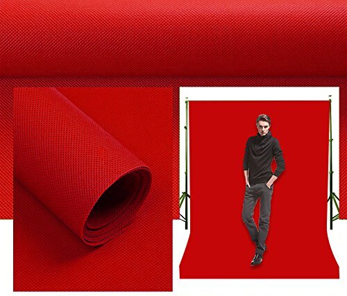 5x7ft Photography Studio Non-Woven Backdrop Bright Red Solid Color Screen