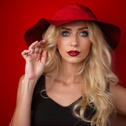 Seamless Red Paper Backdrop Roll 53″x16.4′ for Photography & Events – Scarlet
