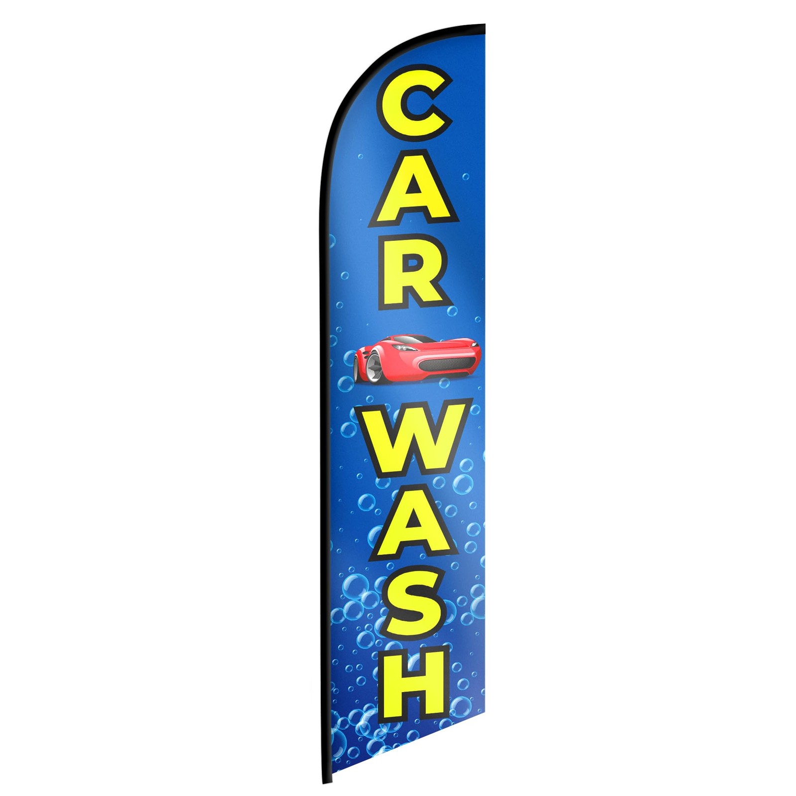 Car Wash Sign Feather Flag – Feather Flags for Business – Business Banner – F…