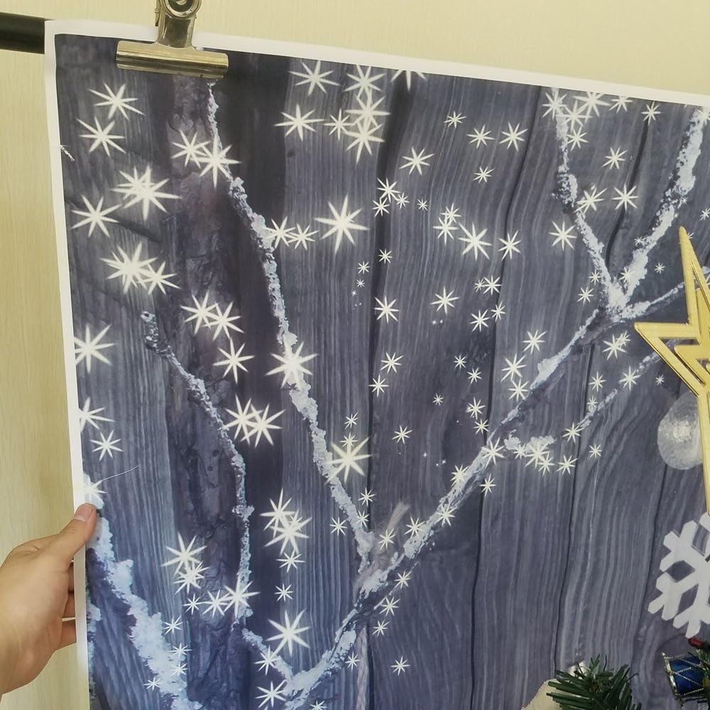 FiVan Wood and Snowman Design Photo Backdrop For Winter Home Party Pictures Baby