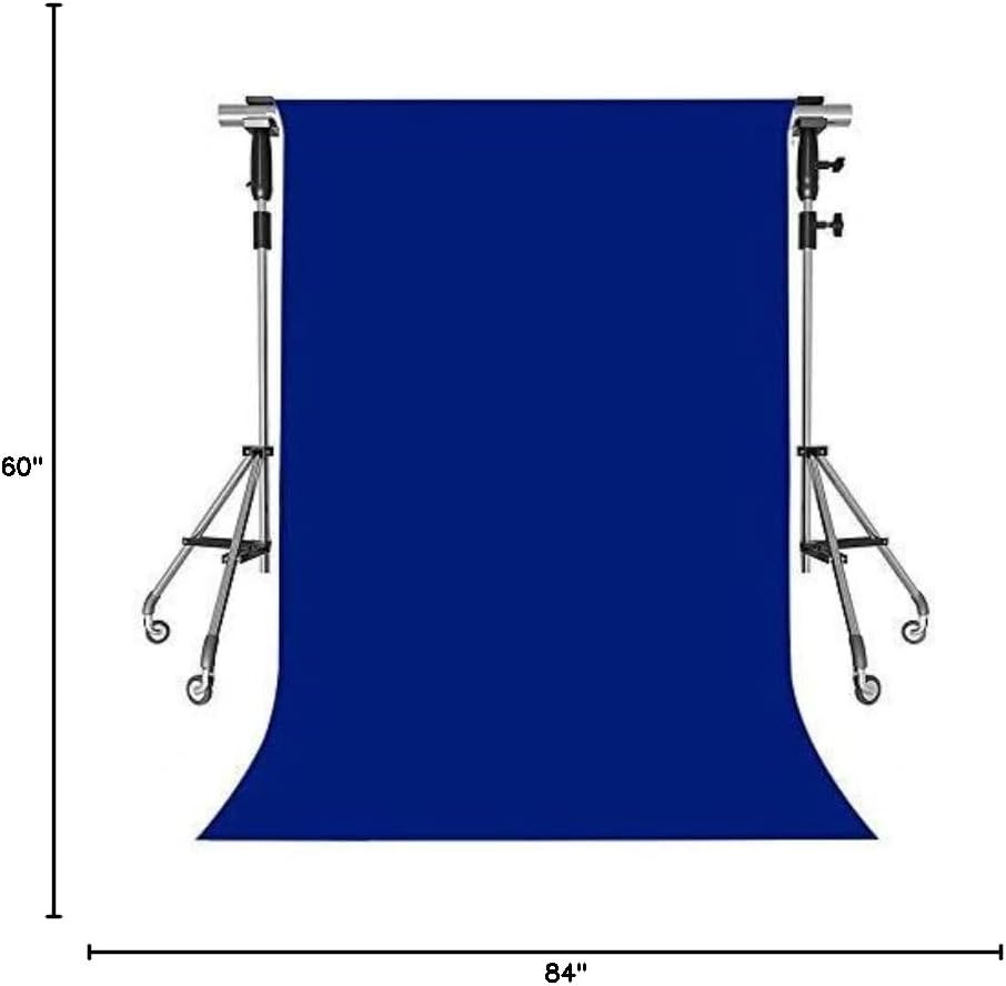 5X7Ft Non-Woven Fabric Backdrop Blue Photography Background Studio Props Photo B