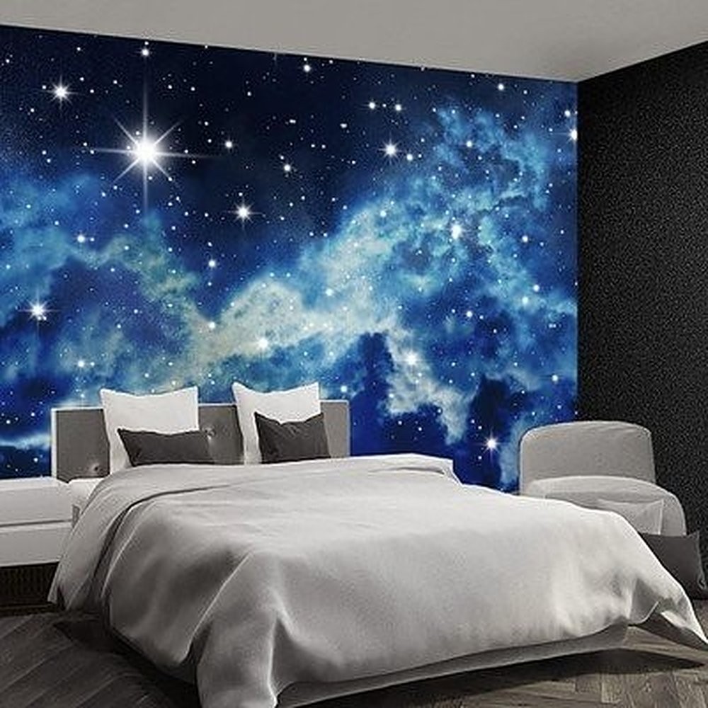 Fightal Kids Galaxy Solar System Mural 108×75″ Fabric #R024