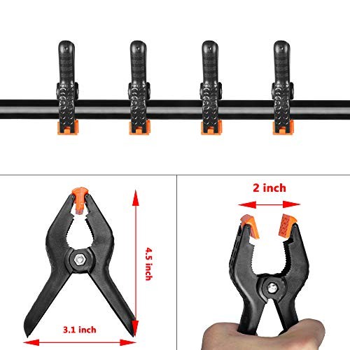 10 x 10 ft Photo Video Studio Heavy Duty Adjustable Backdrop Support System