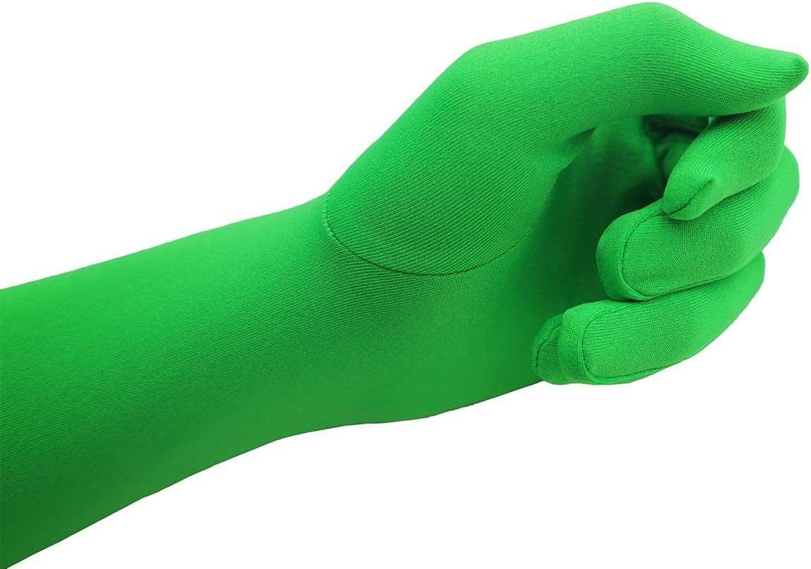 Chromakey Gloves Green Chroma Key Mask Hood Invisible Effects Background Chroma