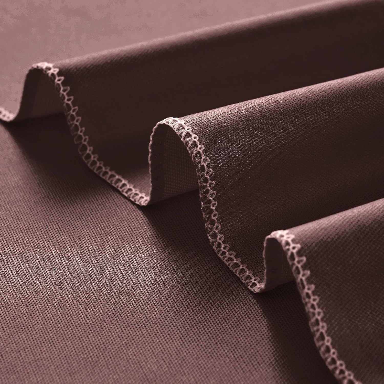 Wrinkle-Free Brown Backdrop Curtain for Weddings & Parties – 20ft x 10ft
