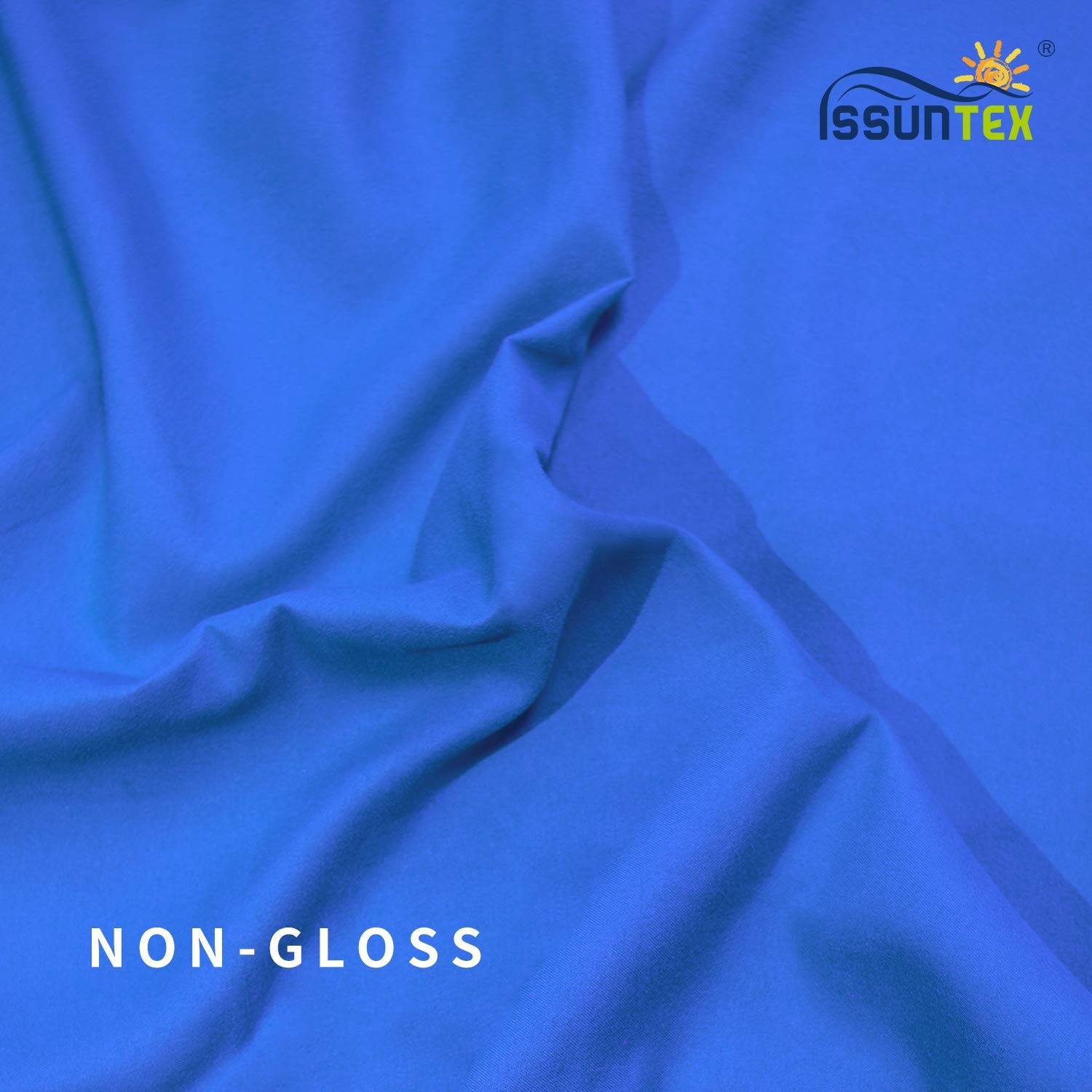 Muslin Backdrop 10×20 ft Blue Photo Studio Collapsible Screen for Video