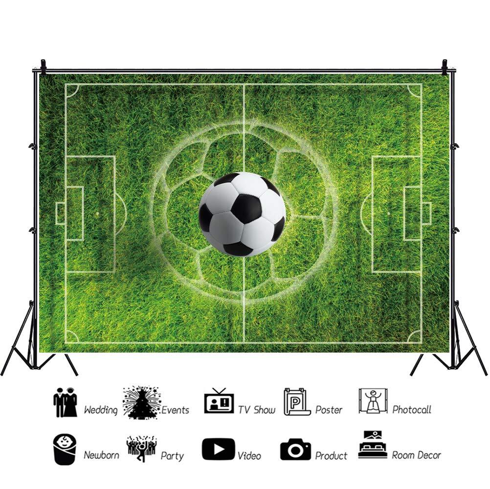 Football Green Grass Field Photography Backdrop Sports Game Party Background …