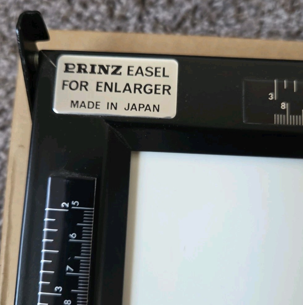 Prinz Vintage Darkroom Photo Printing Easel For Enlarger 11×14 Made In Japan