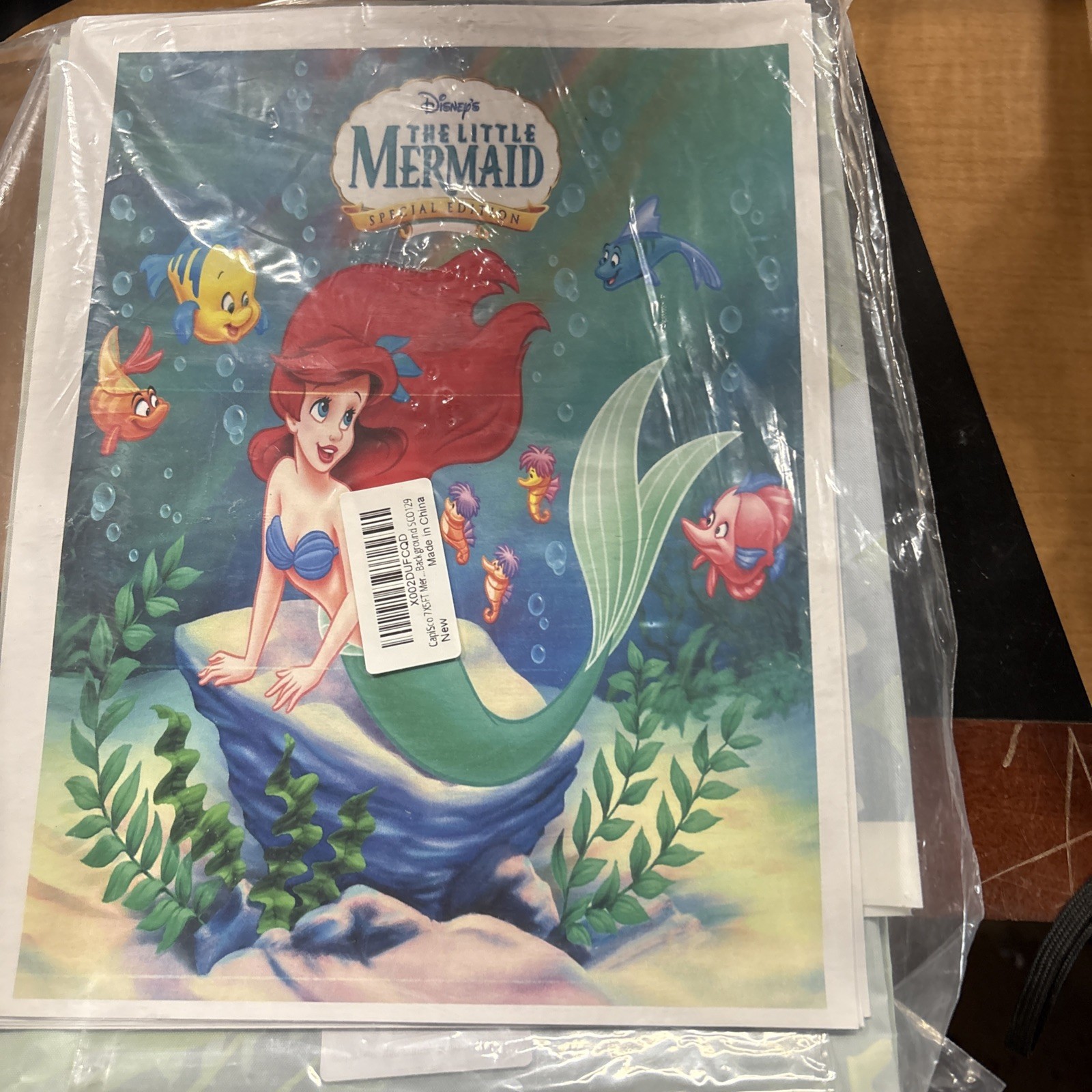 Disney’s The Little Mermaid Special Ditch Edition Photography Background