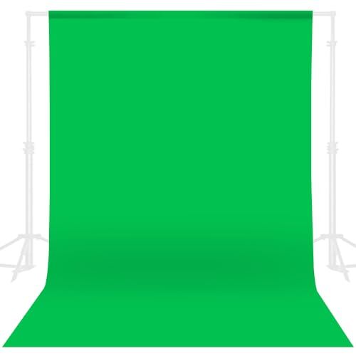 10 X 8 FT Large Green Screen Backdrop for Photography GreenScreen Background