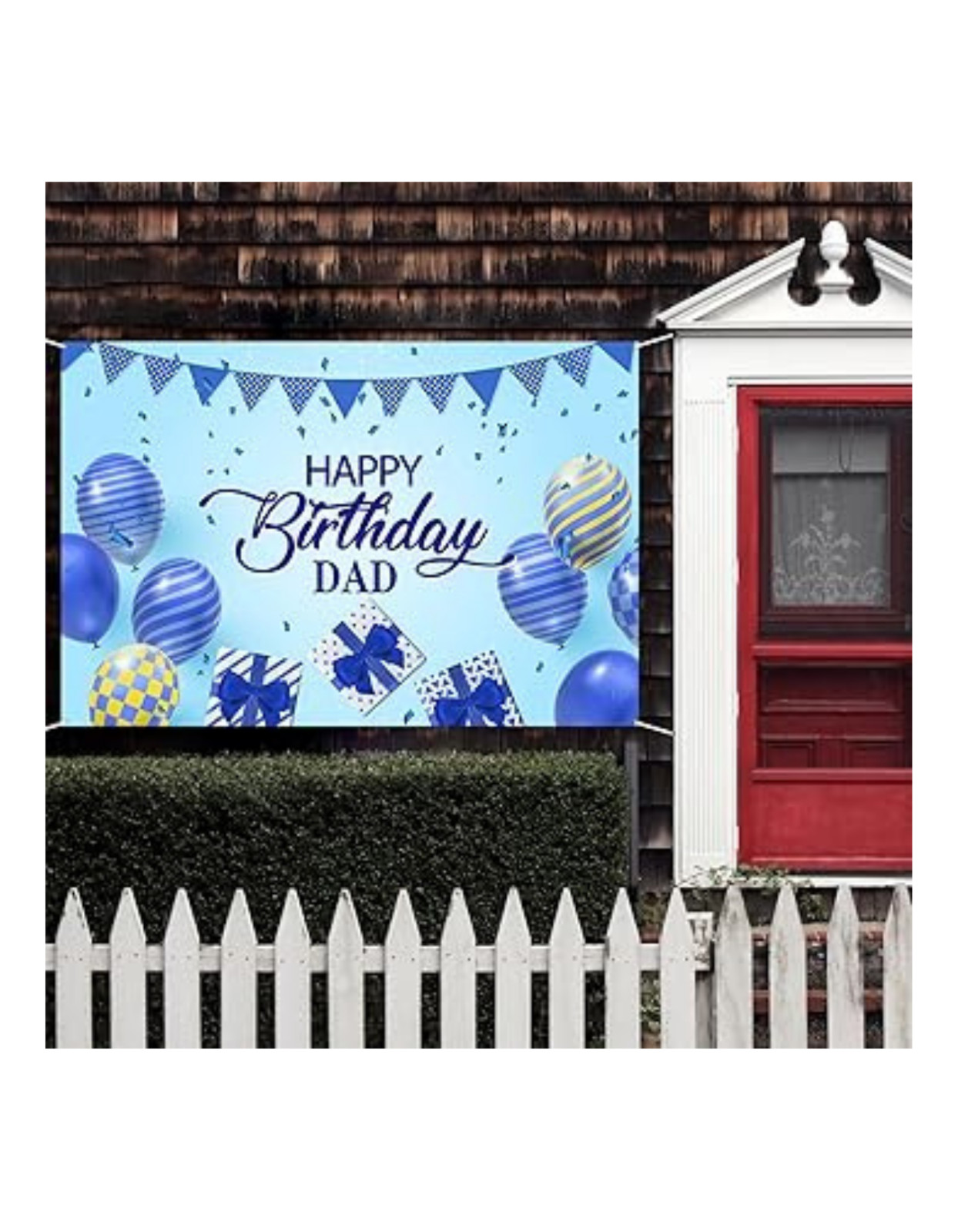 Happy Birthday Dad 6 x 4 Ft. Backdrop Banner Party Photography Background Father