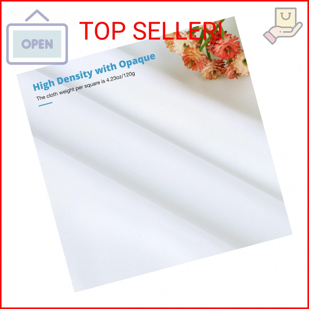Aimosen 10 X 12 FT Large White Backdrop Background for Photography, Pure White S