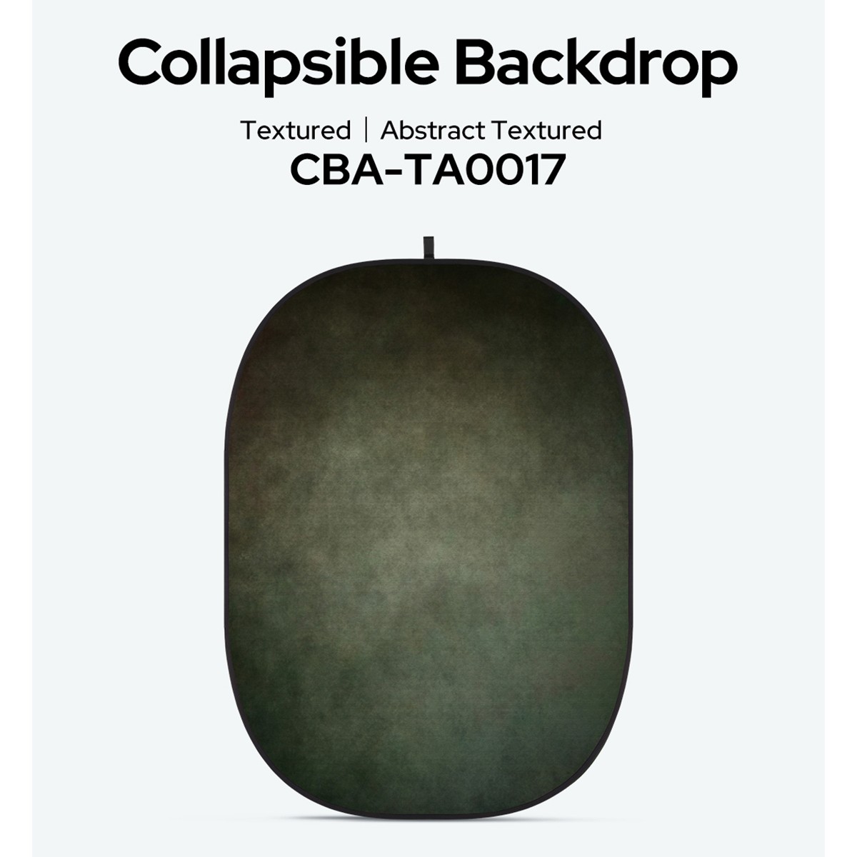 Glow CBA-TA0017 5×6.5′ Fabric Collapsible Backdrop, Abstract Textured