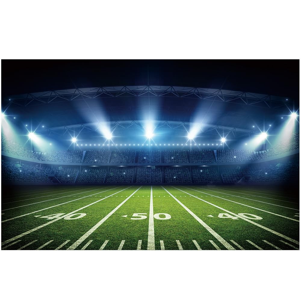 10×8 FT Sport Theme Photography Backdrop Football Birthday Photo Background