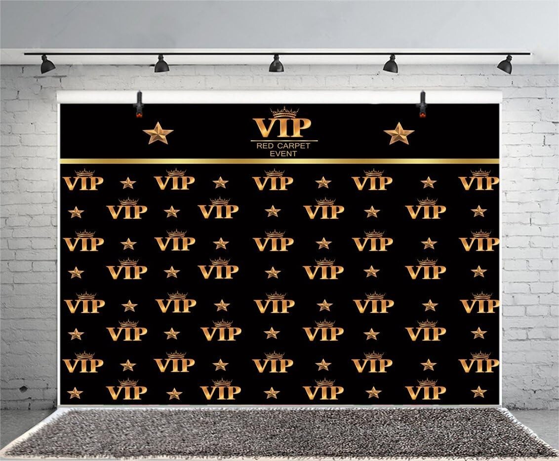 Photo Backdrop 8x6ft Red Carpet Event VIP Guest Photography Background Party