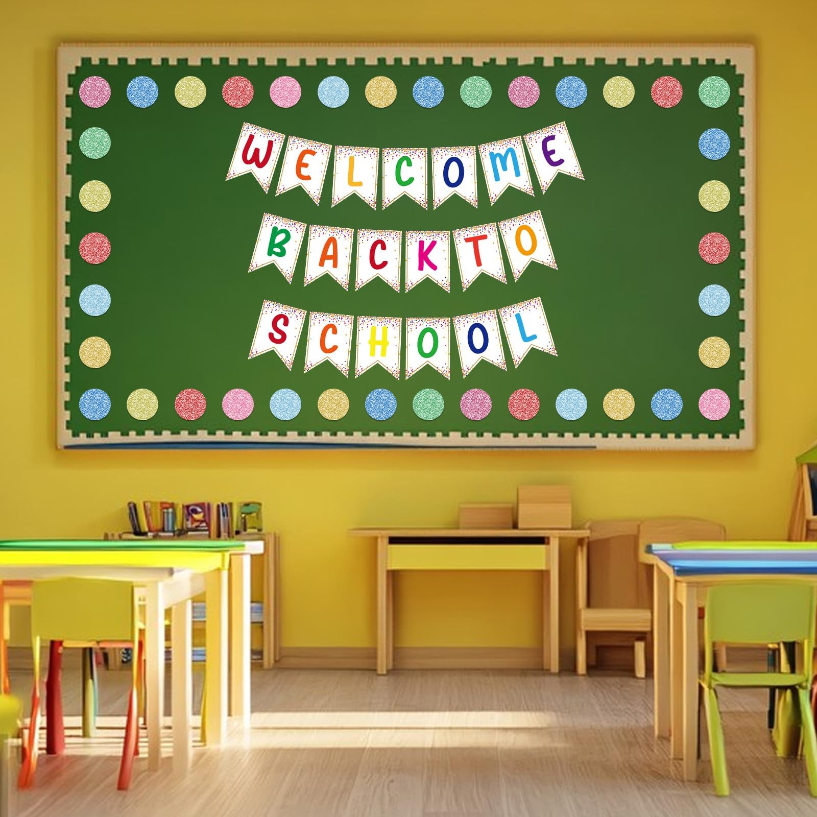 Welcome Bulletin Board Decor School Supplies For Teachers Kindergarten Classroom