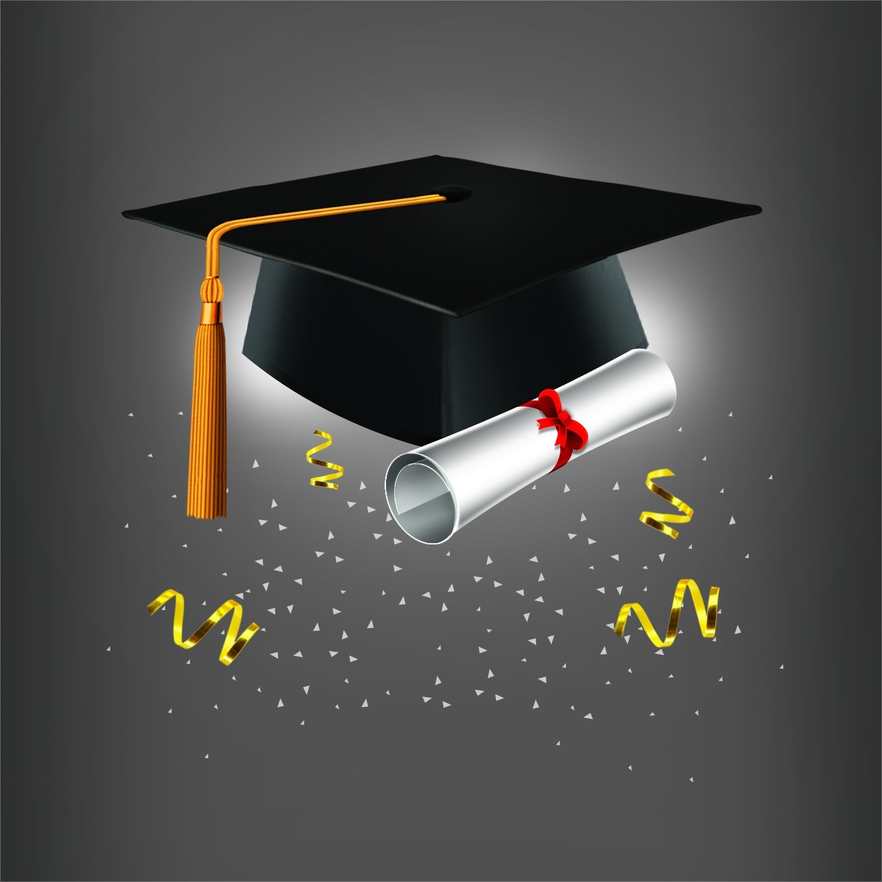Glitter Graduation Backdrops
