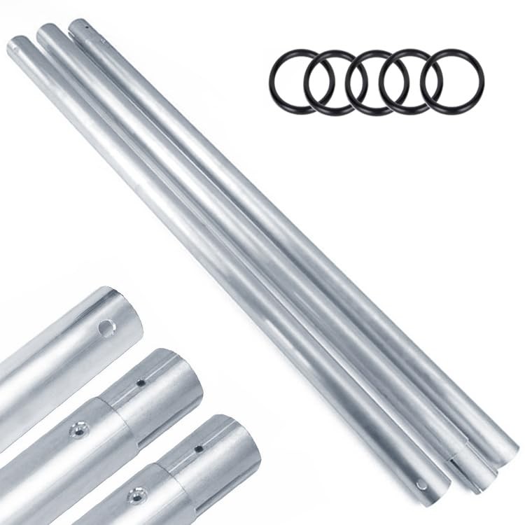 Jorixxy 118″/3m Metal Tube Crossbar for Manual/Electric Studio Roller Backdro…