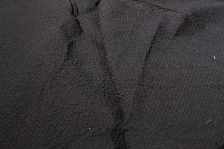 BLACK TEXTURED BACKDROP ABOUT 2.5FT BY 5.5FT