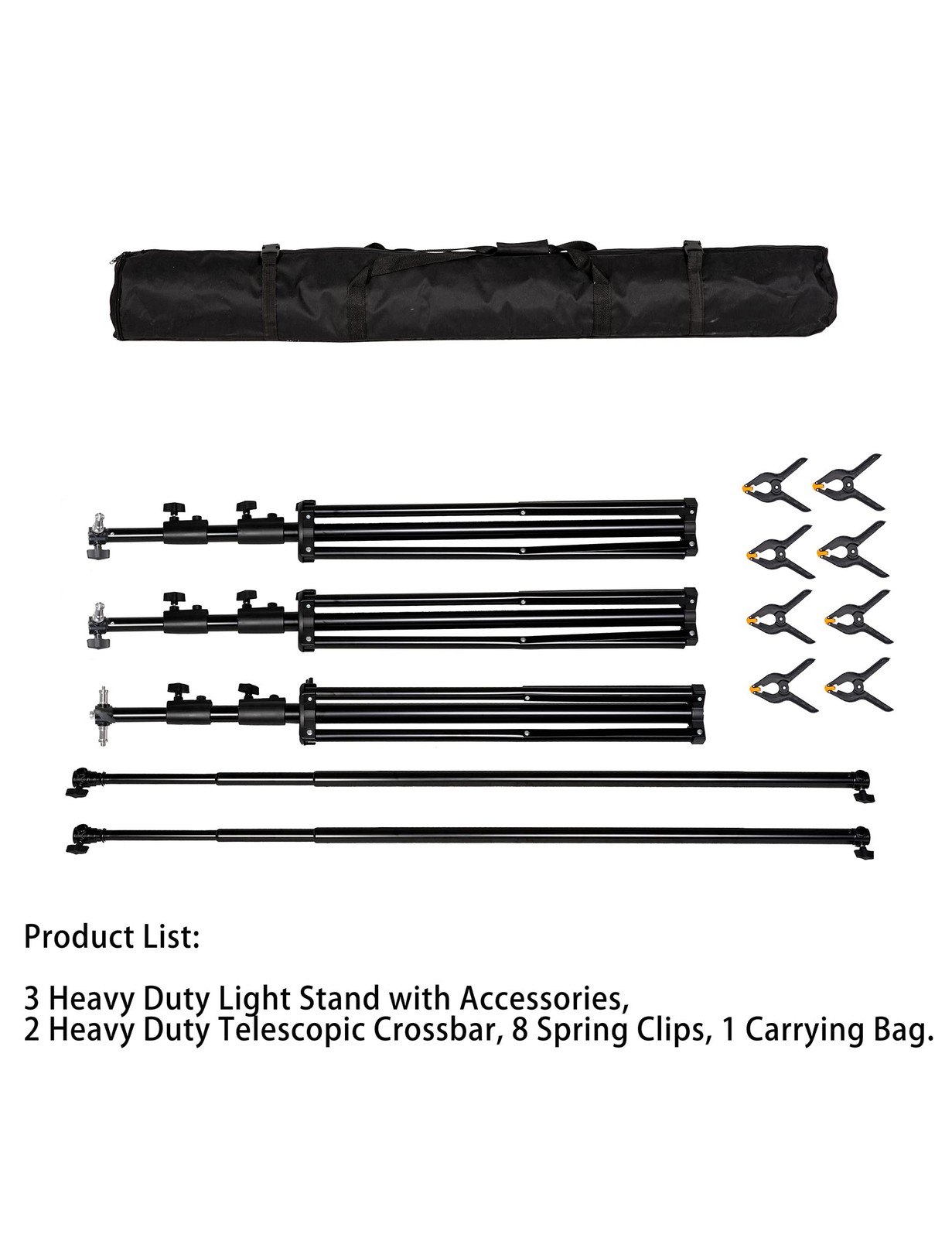 Kate 10x20ft (3x6m) Photography Backdrop Frame Stand for Room Set Adjustable …
