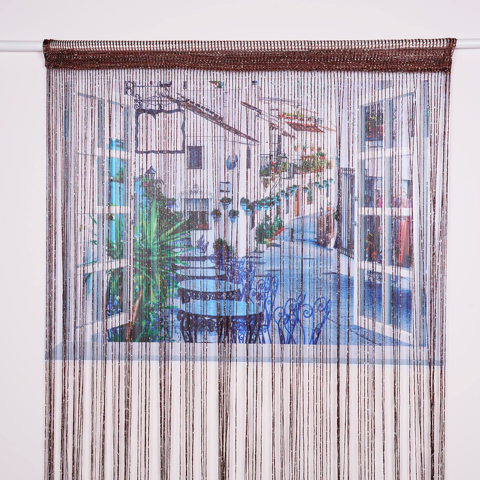 2 Pack Beaded Curtains 39 x 79 Inch Crystal Beaded Curtains for Doorways Stri…