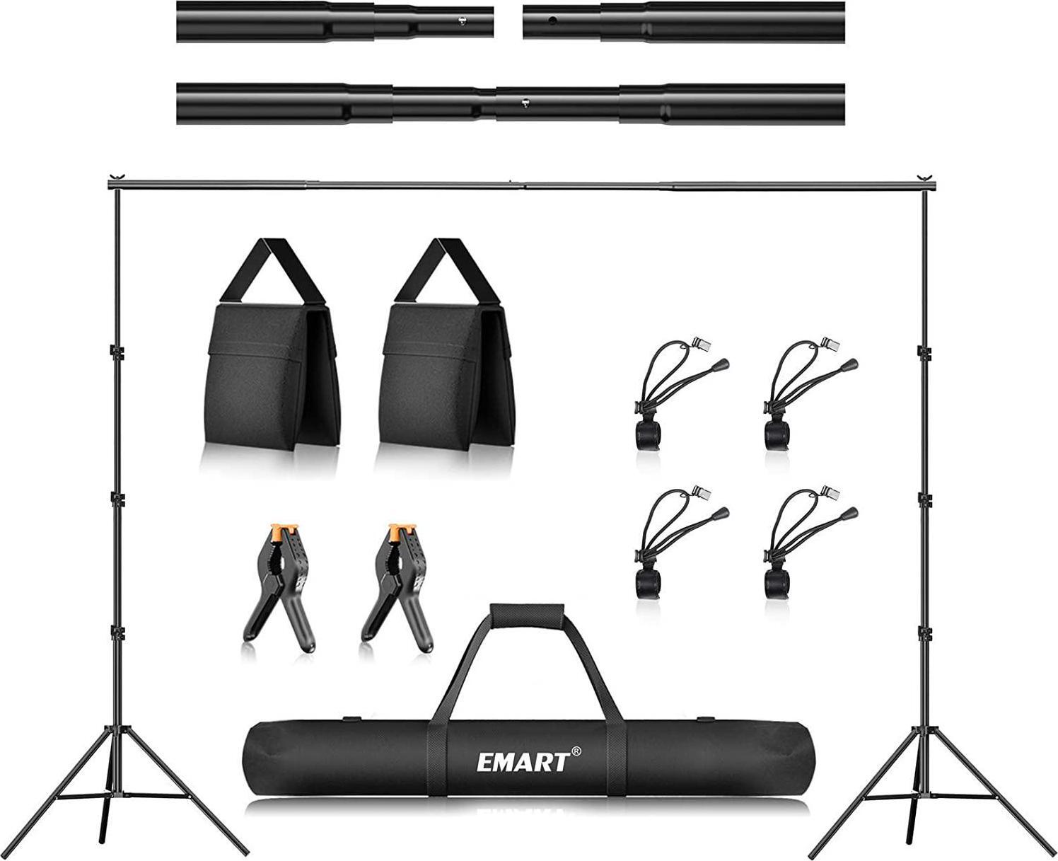 Backdrop Stand 8.5 X 10 Ft Photo Backdrop Stand, Adjustable Photography NEW