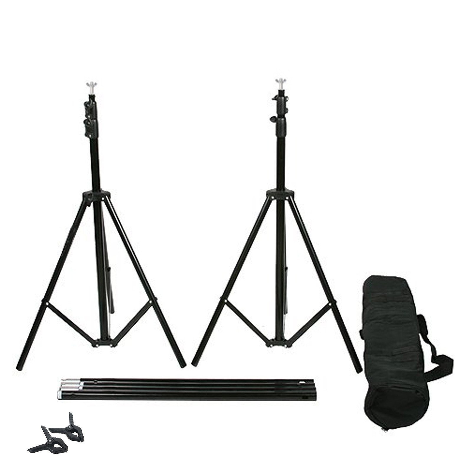 Adjustable Backdrop Stand Kit 8×10 ft Photo Booth Wedding Background Frame