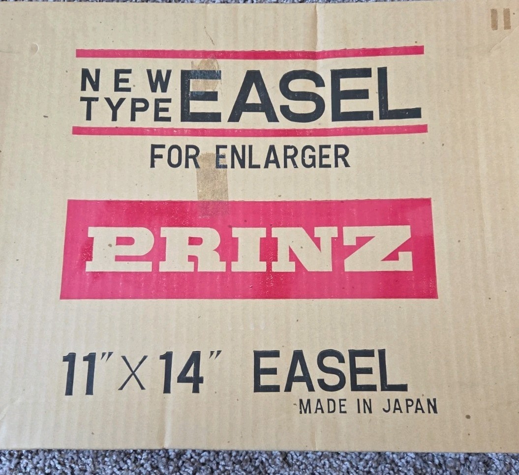 Prinz Vintage Darkroom Photo Printing Easel For Enlarger 11×14 Made In Japan