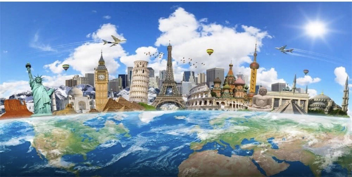 Yeele 20x10ft Around The World Background for Photography