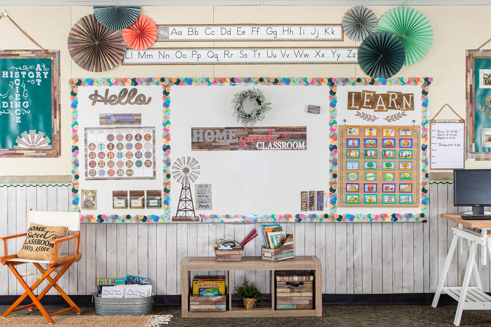 48×144 White Wood Pinboard Non Woven Fabric Bulletin Board Backdrop 4×12 Feet