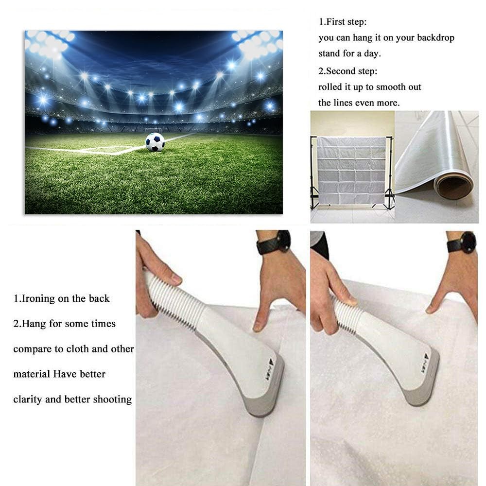 7x5ft Soccer Field Backdrop Soccer Themed Party Decorations Supplies Football…