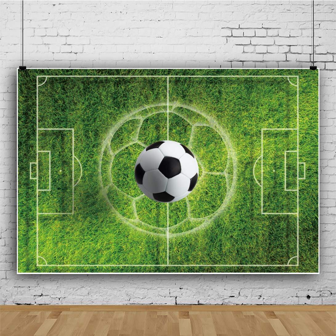Football Green Grass Field Photography Backdrop Sports Game Party Background …