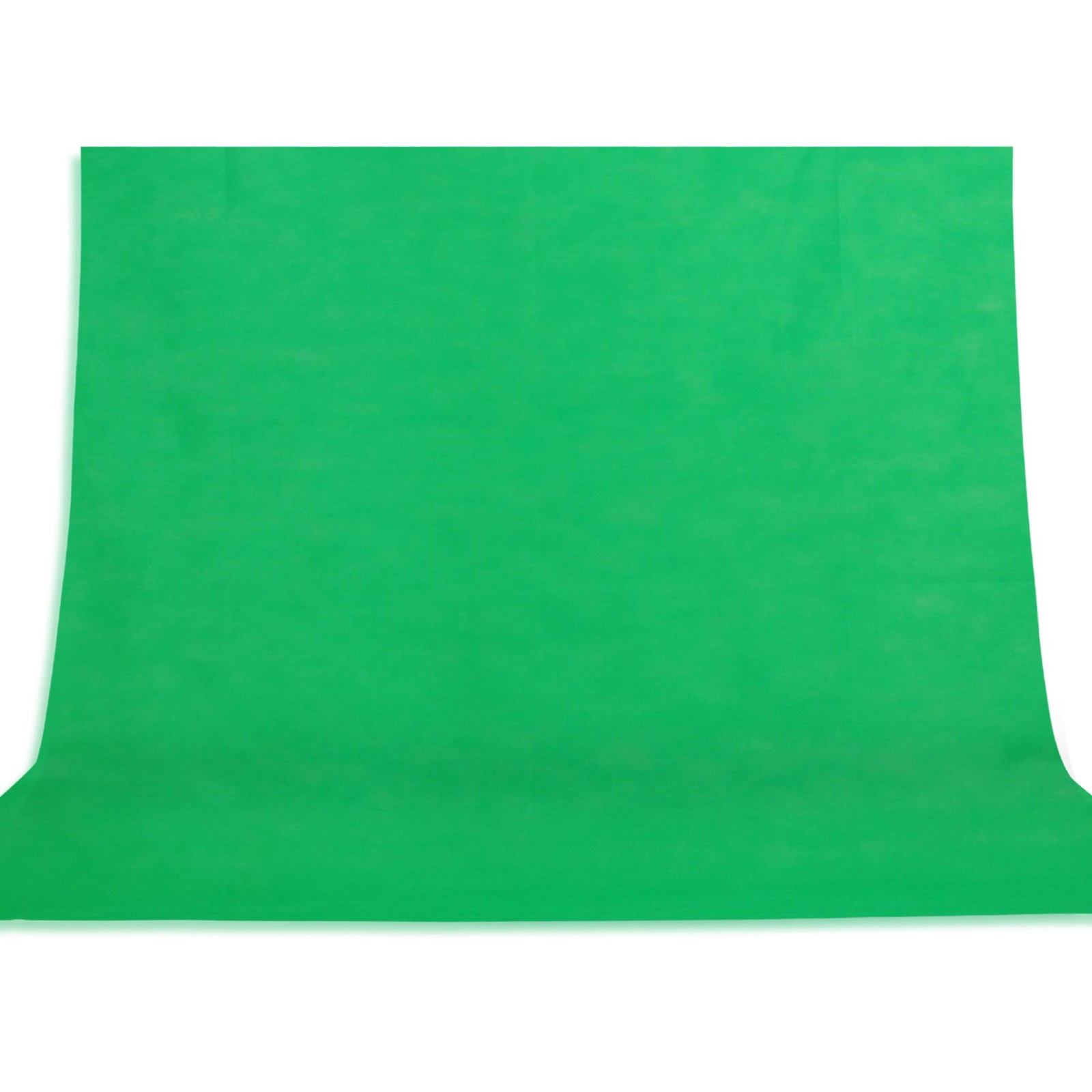 Green Nonwoven Photography Backdrop – Wrinkle-Resistant for Chroma Key
