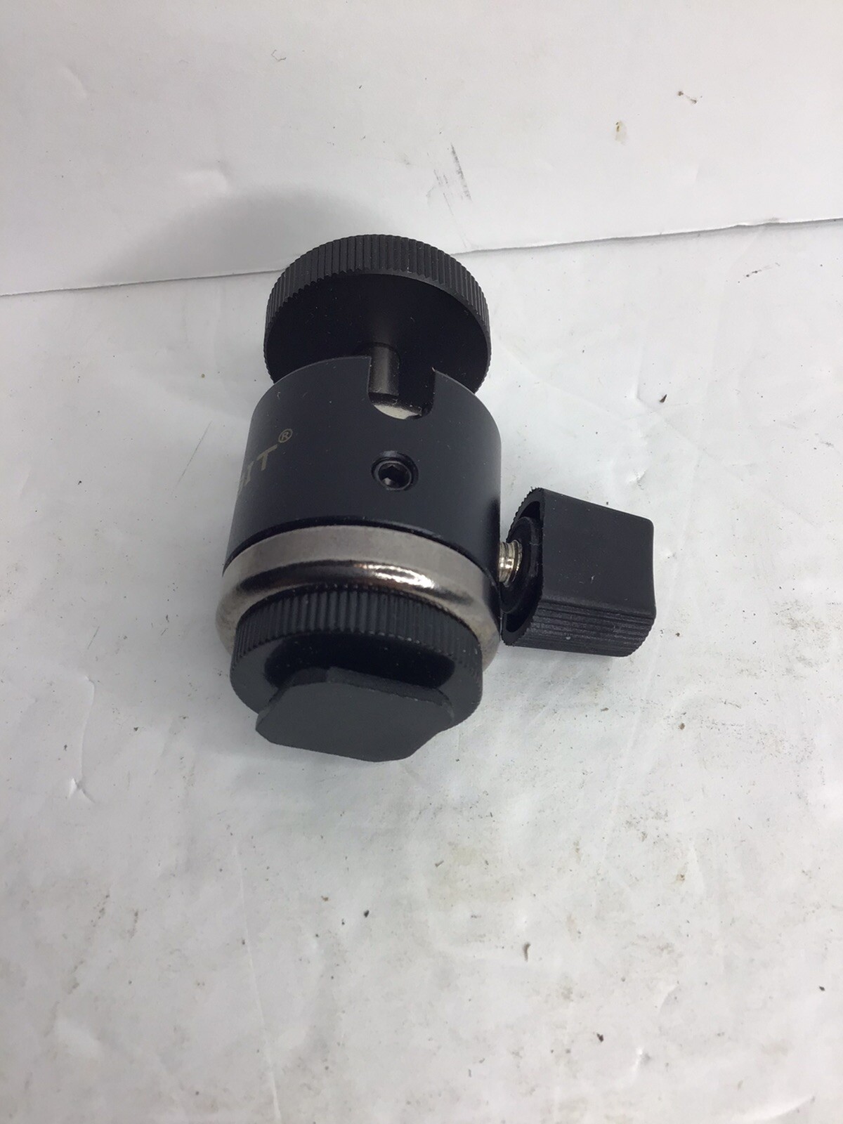Utebit Ball Head with 1/4″ Hotshoe Camera Mount Adapter 360 Degree Rotation New