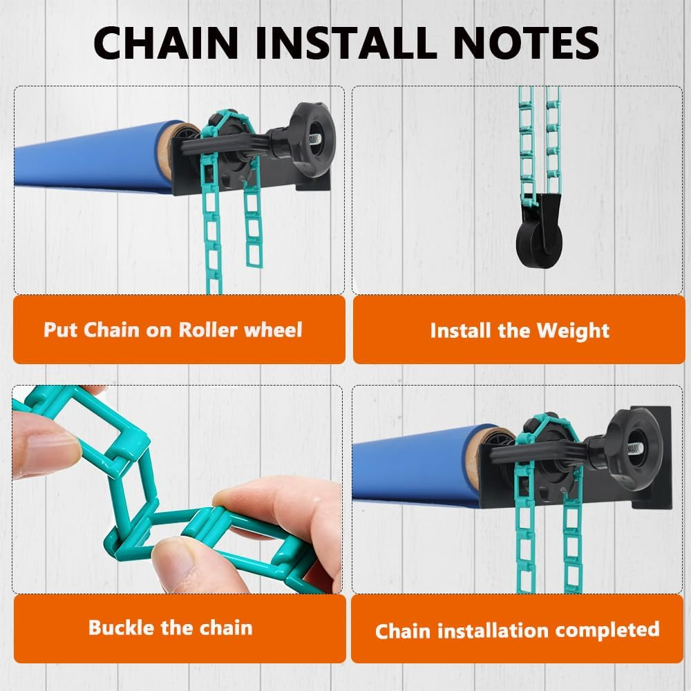 Photography Backdrop Wall Mount 3 Roller Support System,Manual Photo Background