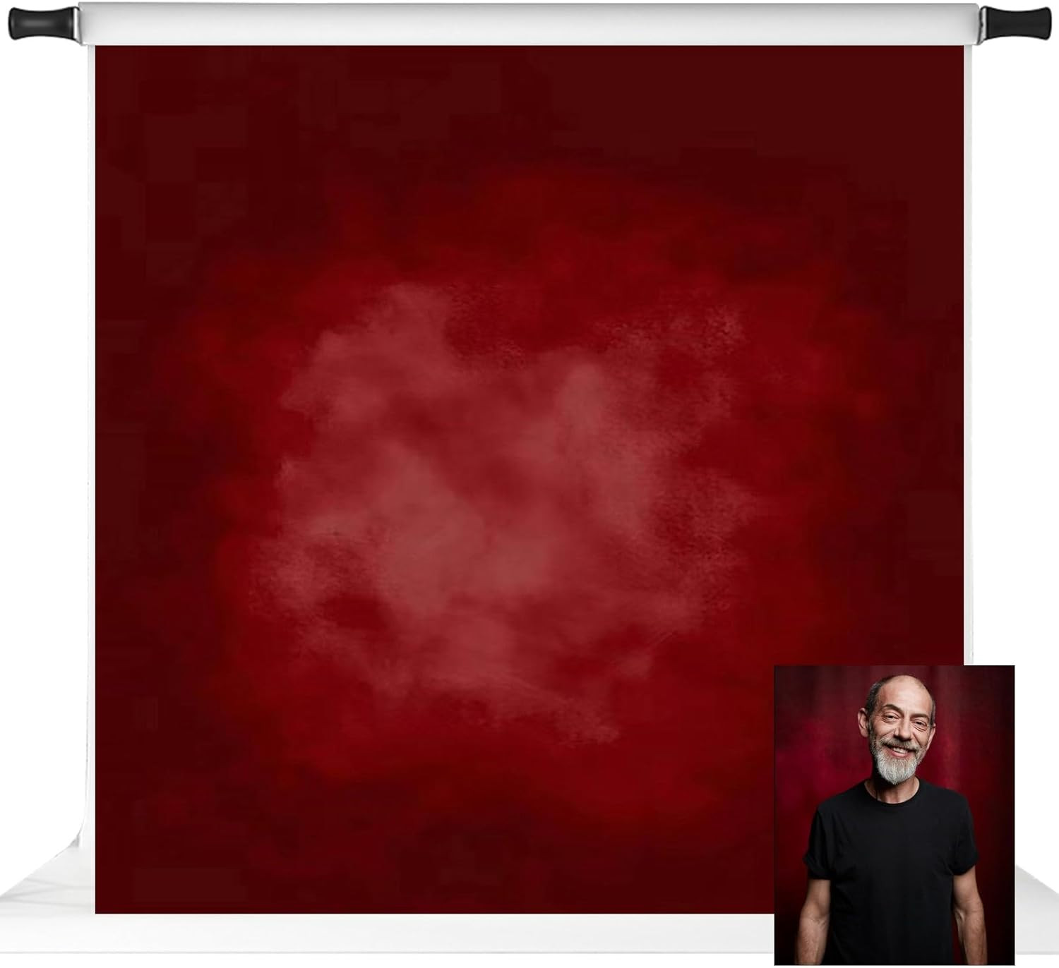 Red Photography Backdrops Abstract Photo Backdrop Poratrait Background for Photo