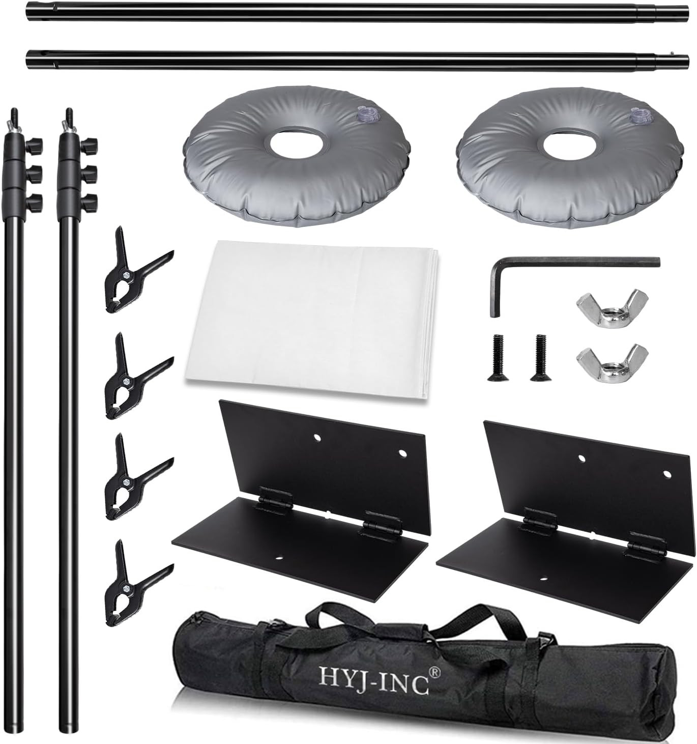 Photo Video Studio Photography 10 X 8.5Ft Pipe and Drape Stand with 12 X10Ft 100