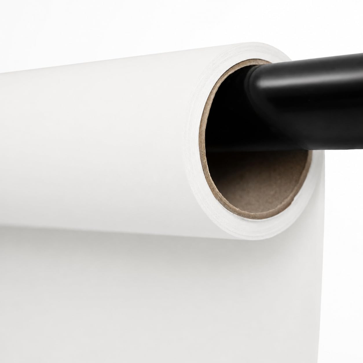 Seamless Paper Backdrop for Photography White Photo Backdrop Paper (106.8”X32.8