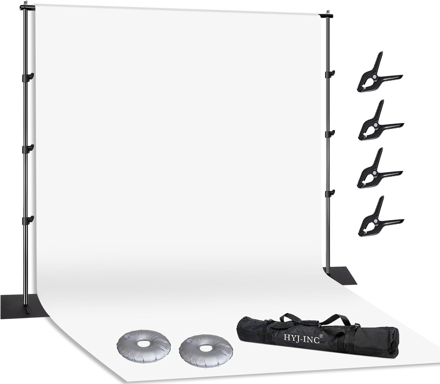 Photo Video Studio Photography 10 X 8.5Ft Pipe and Drape Stand with 12 X10Ft 100
