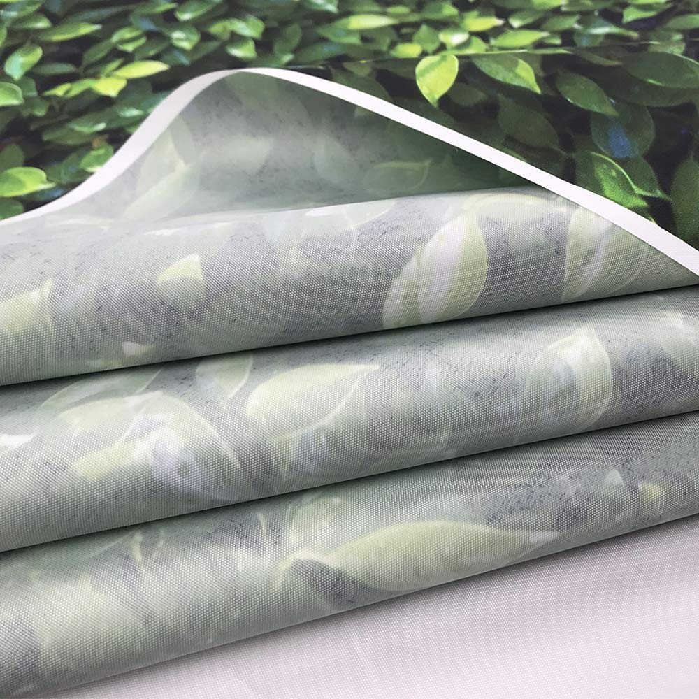8x8ft Green Leaves Photography Backdrop Vertical Texture Seamless PCK41B