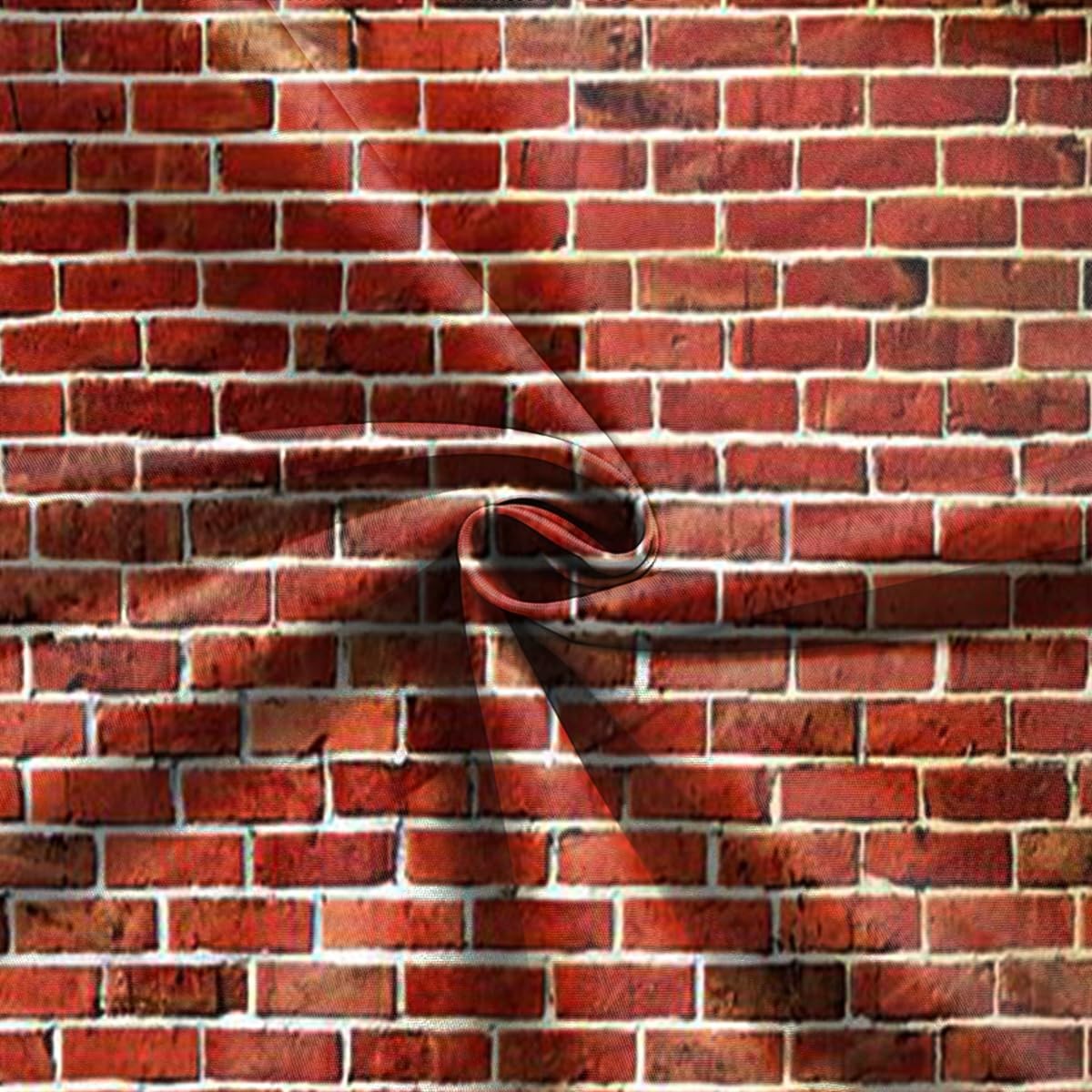 Red Brick Wall Backdrop Friends Themed Party Decorations Rustic Texture 7x5ft