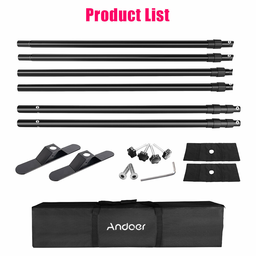 2.7 * 3.4 Meters/8.9 * 11.2ft Photography Background Support G2K9