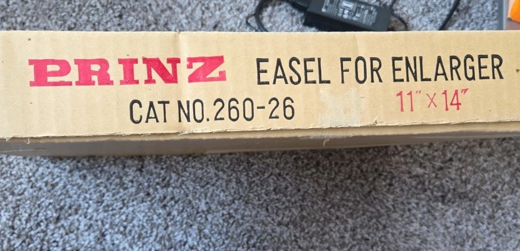 Prinz Vintage Darkroom Photo Printing Easel For Enlarger 11×14 Made In Japan