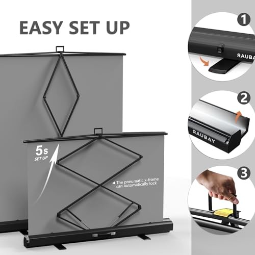【Easy Set-Up】 59.8 x 82.7in Collapsible Gray Standard (59.8 x 82.7in) Grey