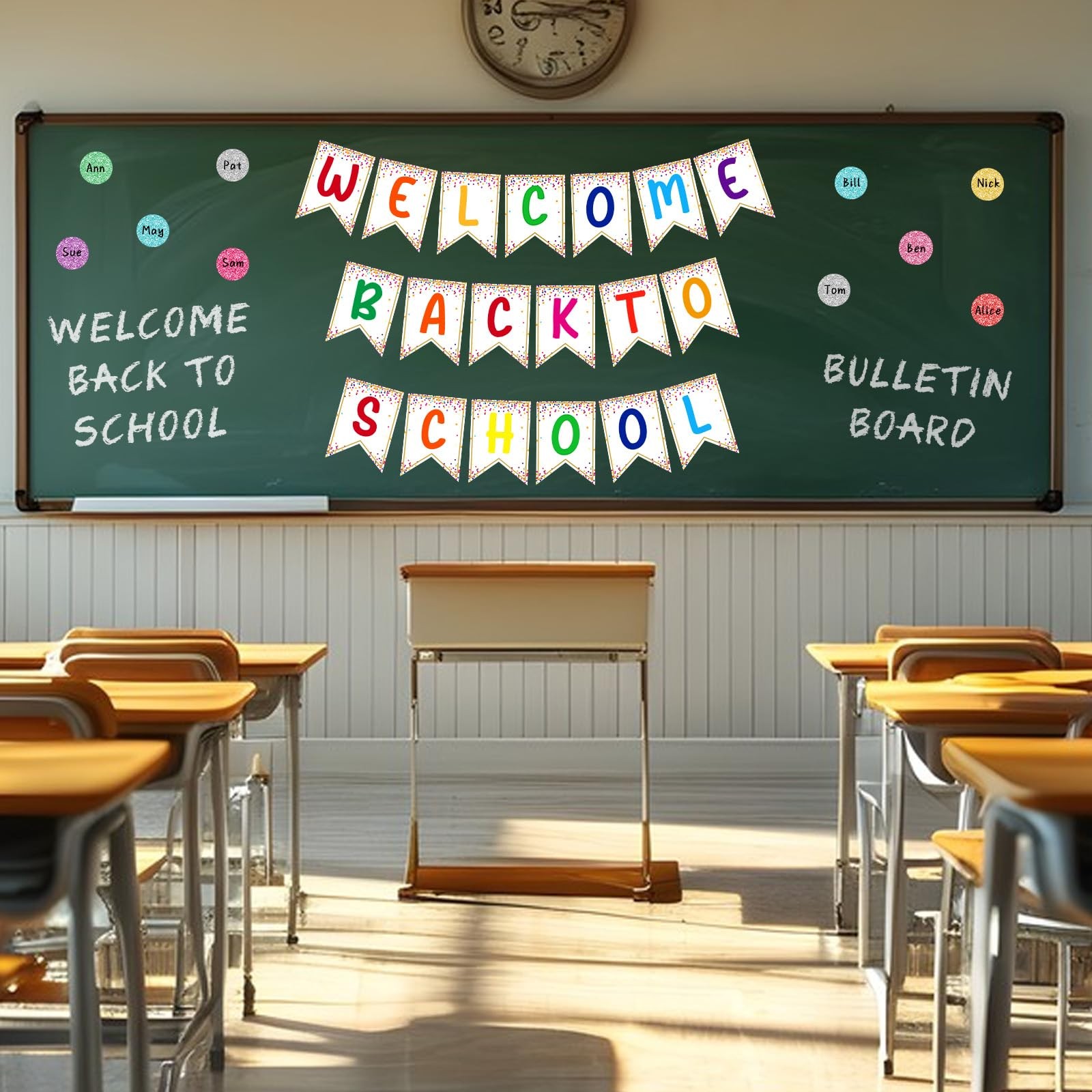 Welcome Bulletin Board Decor School Supplies For Teachers Kindergarten Classroom