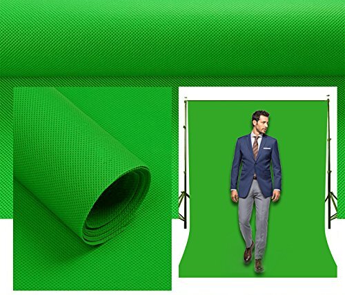 Background 5x7ft Non-Woven Fabric Solid Color Screen Photo 5X7 FT Green